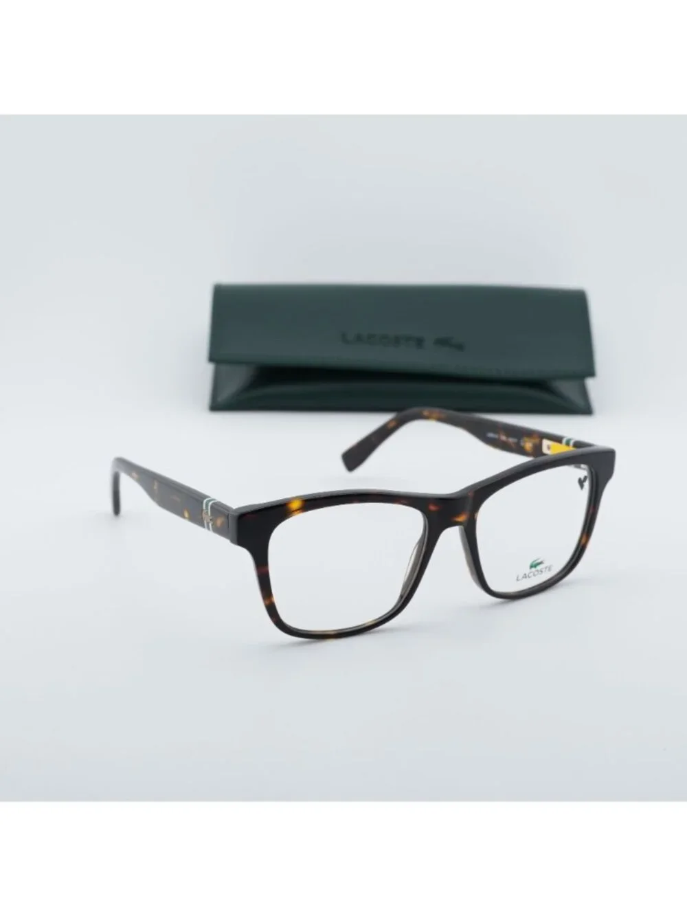 Lacoste L2933 N 230 Square Eyeglasses 54mm - Havana